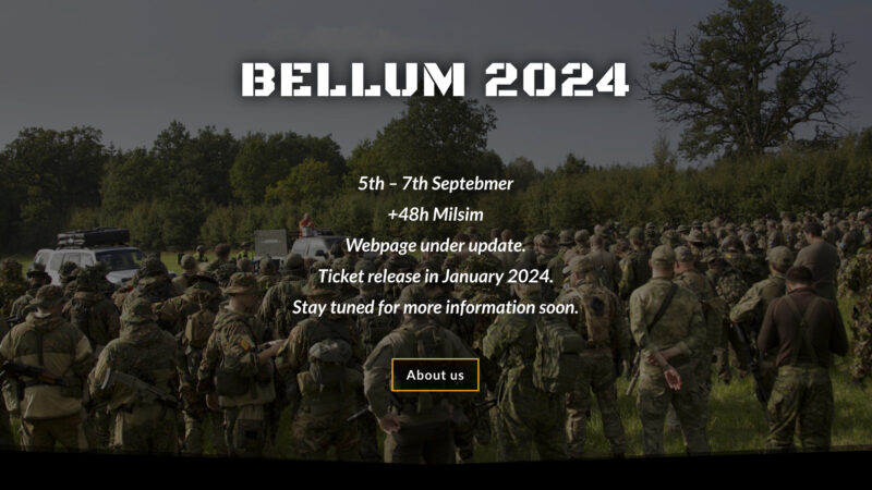 05.09.2024 – 07.09.2024 BELLUM (Schweden)