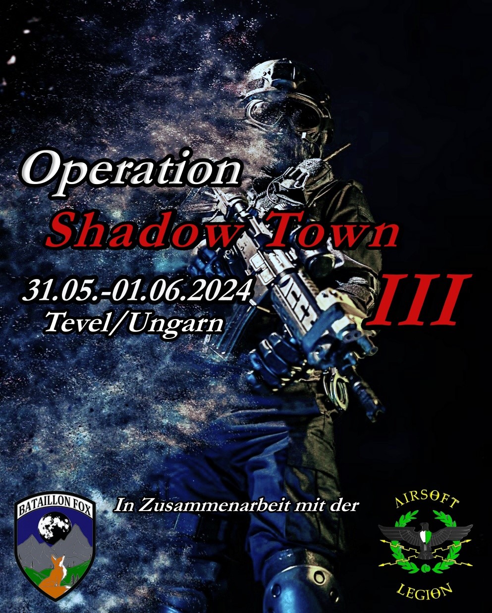 31.05.2024 – 01.06.2024 OP Shadow Town III (Ungarn)