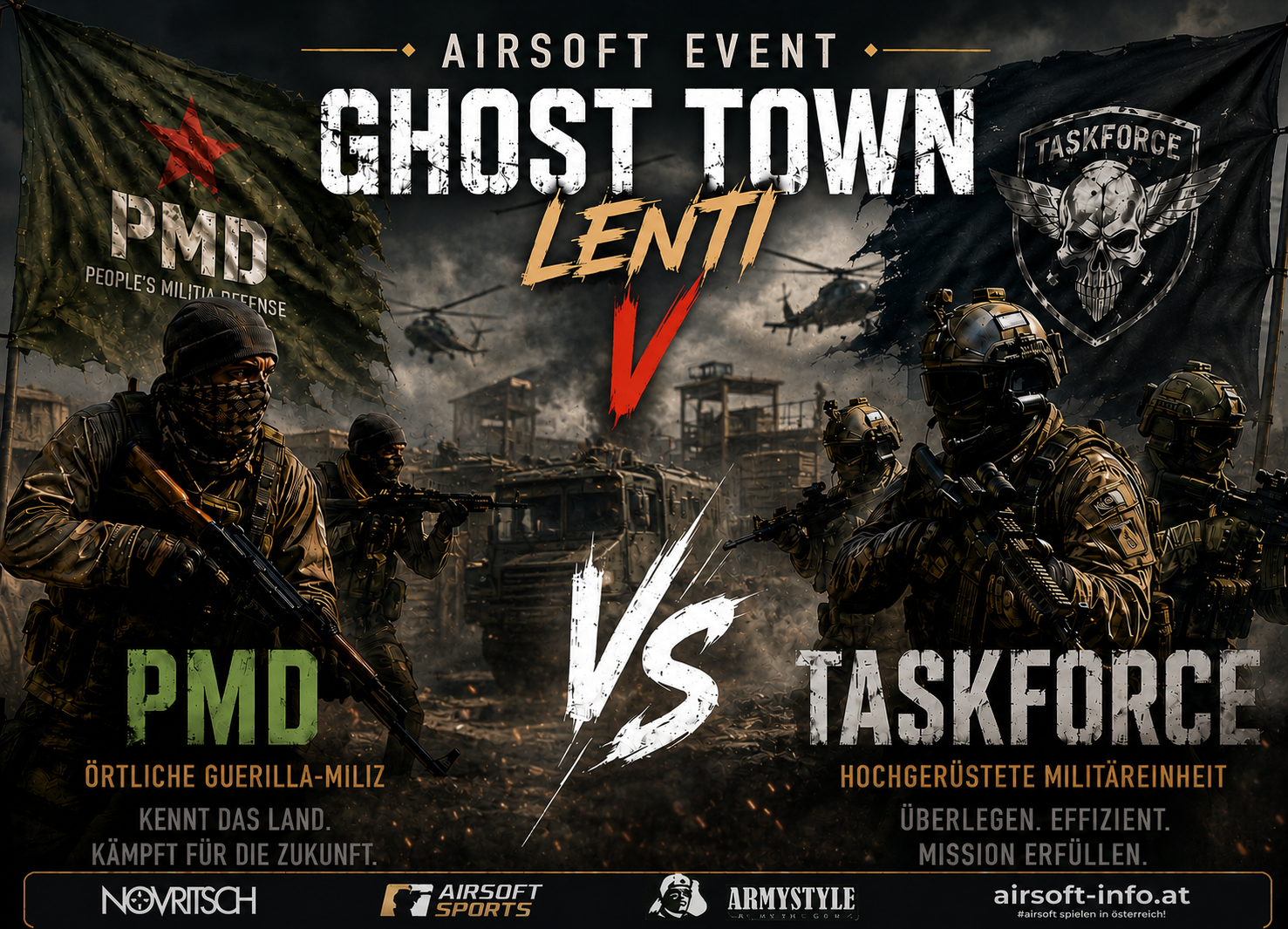24.10.2026 – 25.10.2026 Ghost Town V (Ungarn)